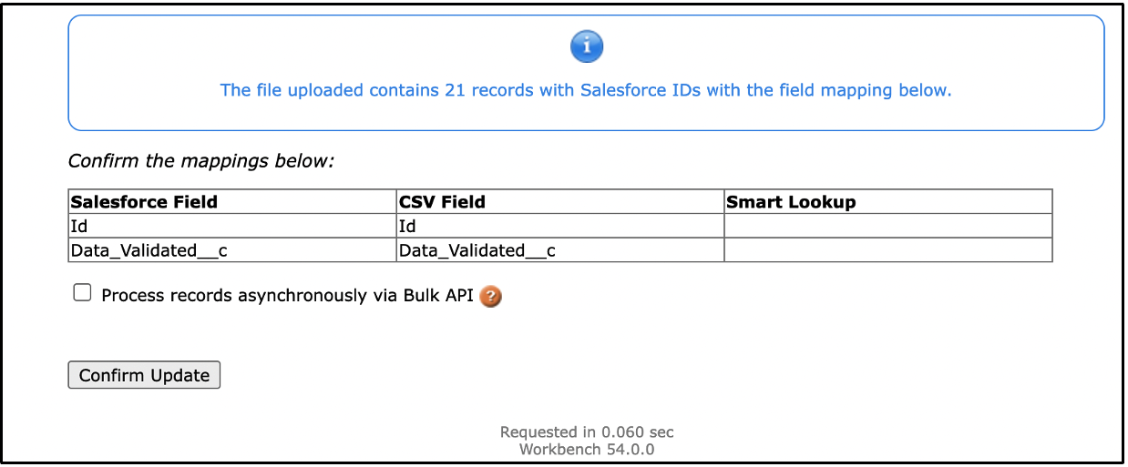 Using Workbench to Insert, Upsert, and Update Data White Glove