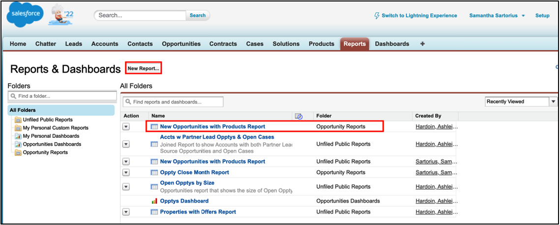 Create and Customize Reports Salesforce User Permissions