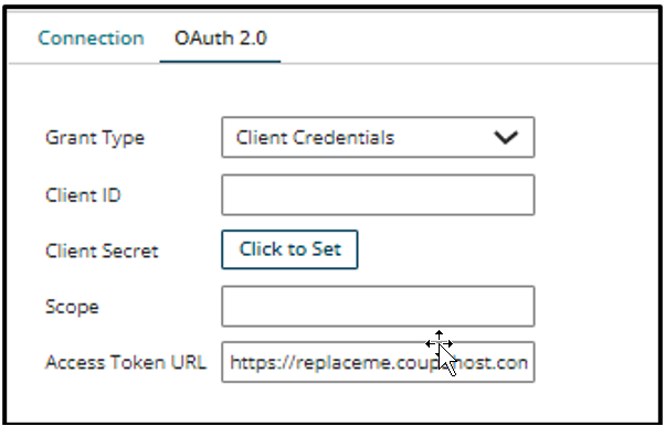 Boomi Coupa Connector - OAuth2.0