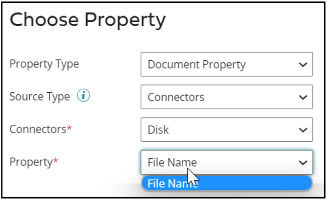 Boomi Document Property - Disk