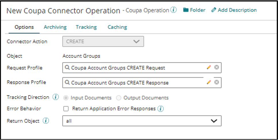 Boomi Coupa Connector - Operation