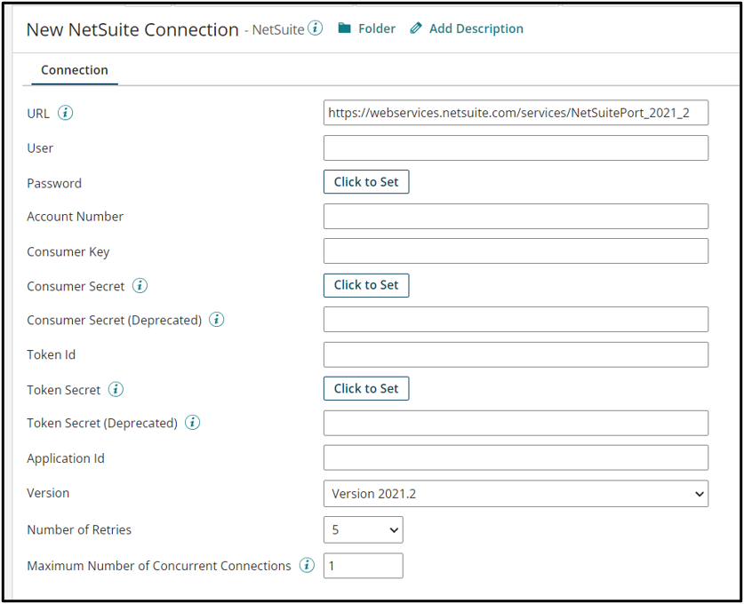 Netsuite connection