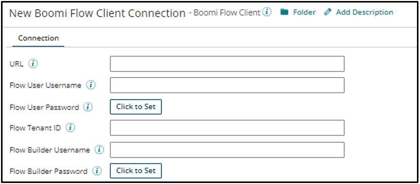 Boomi Flow Client Connection